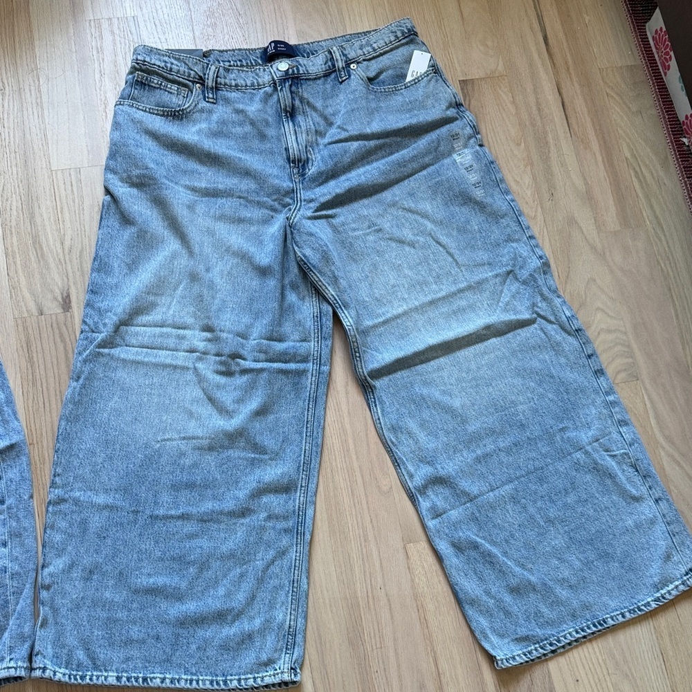 GAP Women's Light Blue Flare Jeans - Picture 1 of 16
